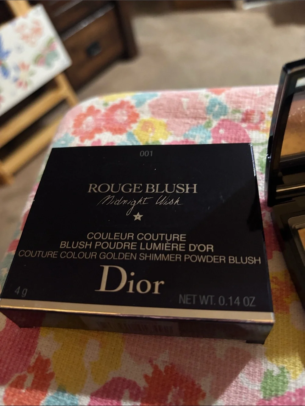 Dior Rouge Blush Golden Shimmer - Warm Gold